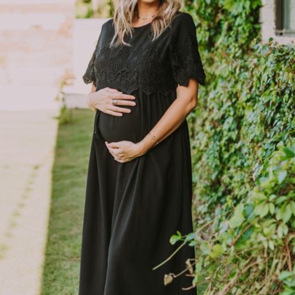 Long black dress